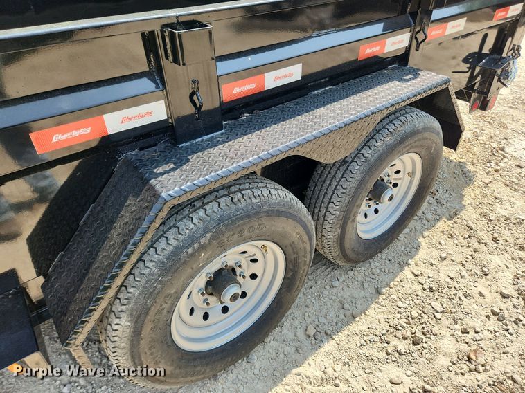 image for item LX9671 2022 Liberty LD14K83X14B8  dump trailer