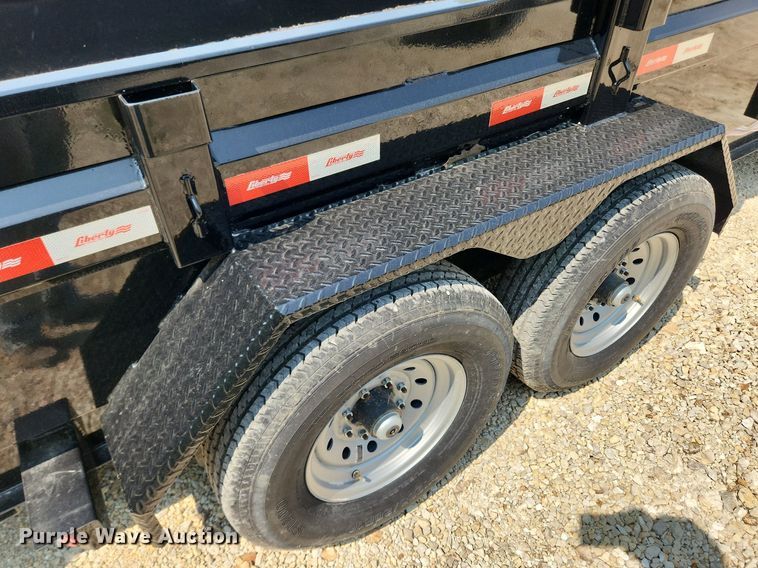 image for item LX9671 2022 Liberty LD14K83X14B8  dump trailer