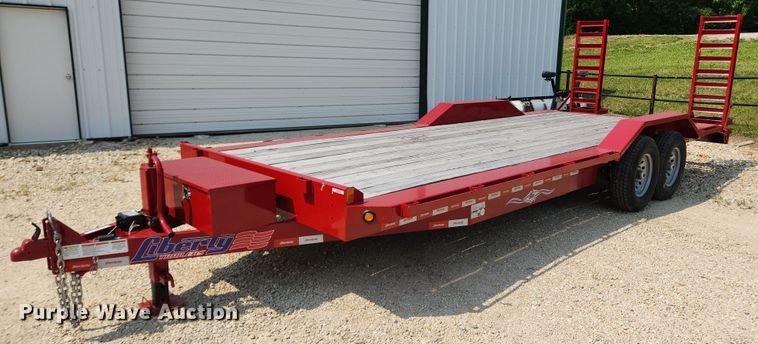 image for item LX9672 2022 Liberty LE14K102X22C8  equipment trailer