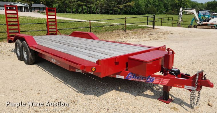 image for item LX9672 2022 Liberty LE14K102X22C8  equipment trailer
