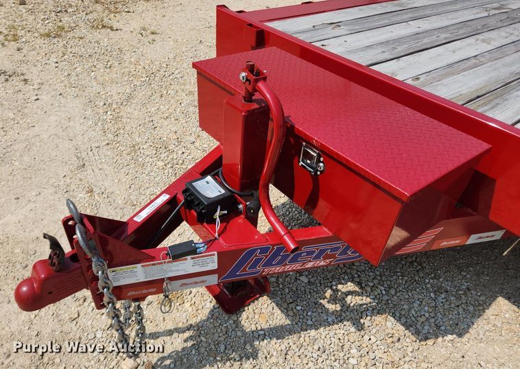 image for item LX9672 2022 Liberty LE14K102X22C8  equipment trailer