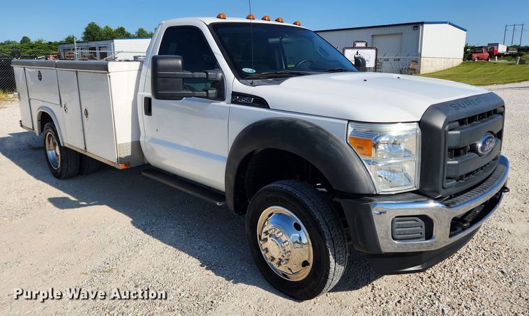 image for item LX9676 2012 Ford F450 Super Duty XL  utility / service truck