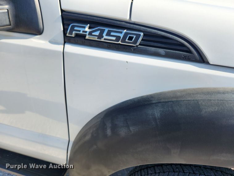 image for item LX9676 2012 Ford F450 Super Duty XL  utility / service truck