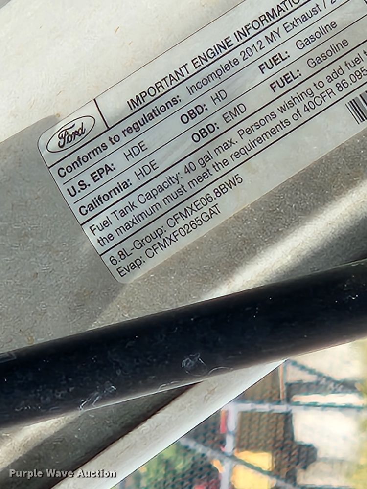 image for item LX9676 2012 Ford F450 Super Duty XL  utility / service truck