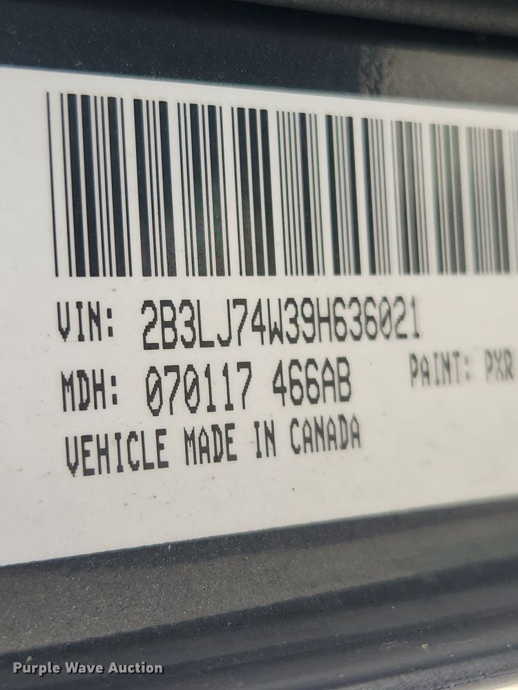 image for item LX9684 2009 Dodge Challenger SRT8