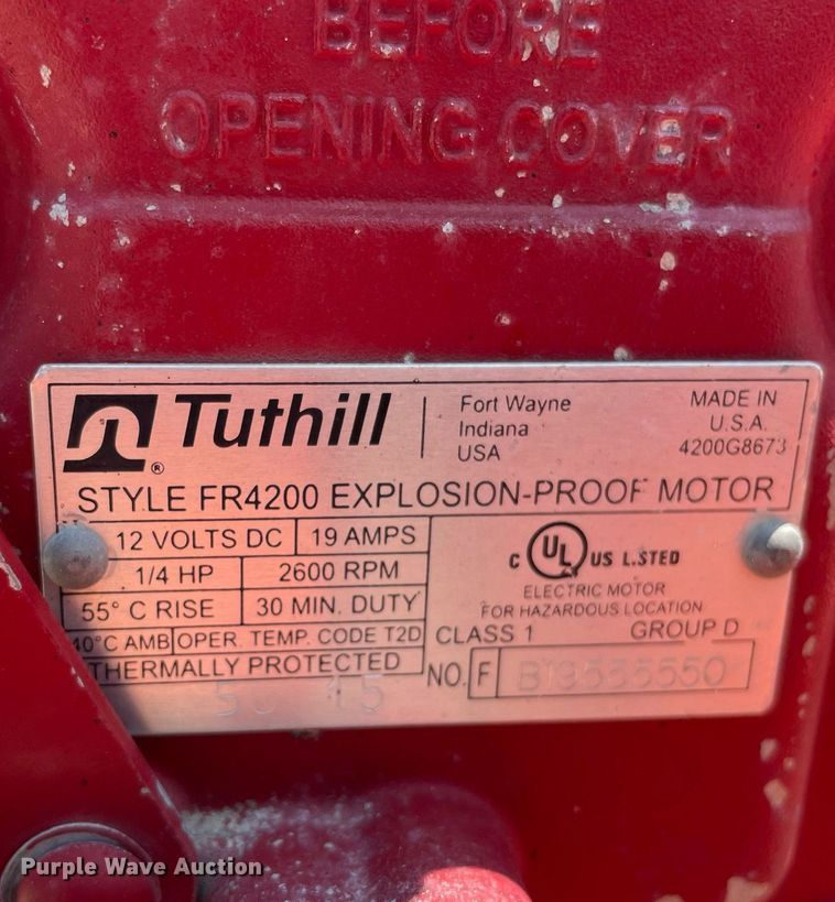 image for item LY9617 Auxiliary fuel tank