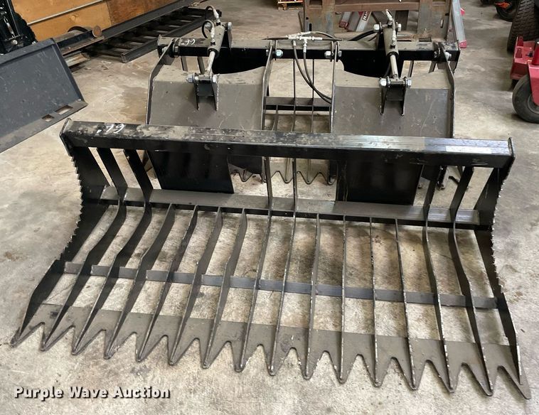 image for item LY9675 (2) skid steer buckets