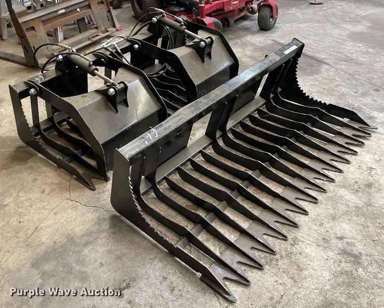 image for item LY9675 (2) skid steer buckets