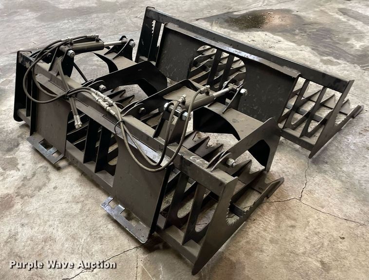 image for item LY9675 (2) skid steer buckets