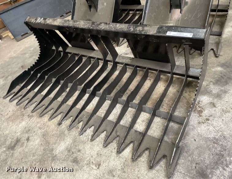 image for item LY9675 (2) skid steer buckets