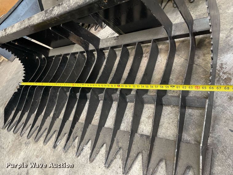 image for item LY9675 (2) skid steer buckets