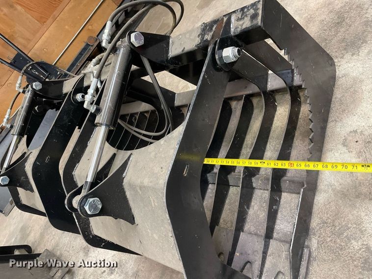 image for item LY9675 (2) skid steer buckets