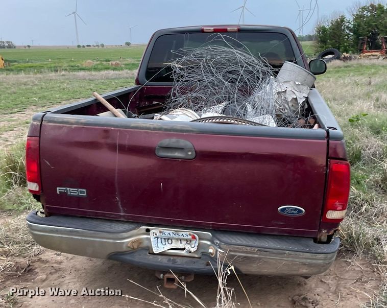 image for item LY9725 1999 Ford F150  SuperCab pickup truck