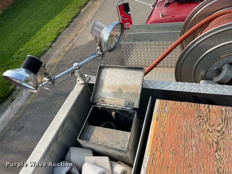 image for item LY9727 1985 GMC C7000  pumper fire truck