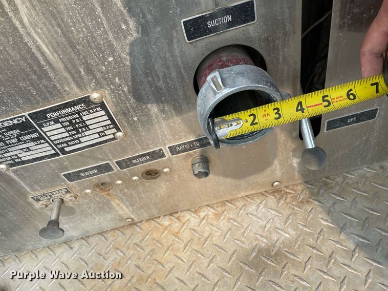 image for item LY9727 1985 GMC C7000  pumper fire truck