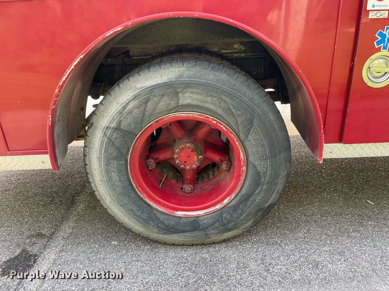 image for item LY9727 1985 GMC C7000  pumper fire truck