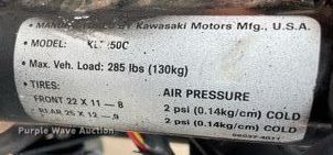 image for item LY9728 1983 Kawasaki KLT250C  ATV