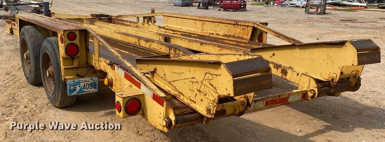 image for item MG9909 2002 Belshe T-18  equipment trailer