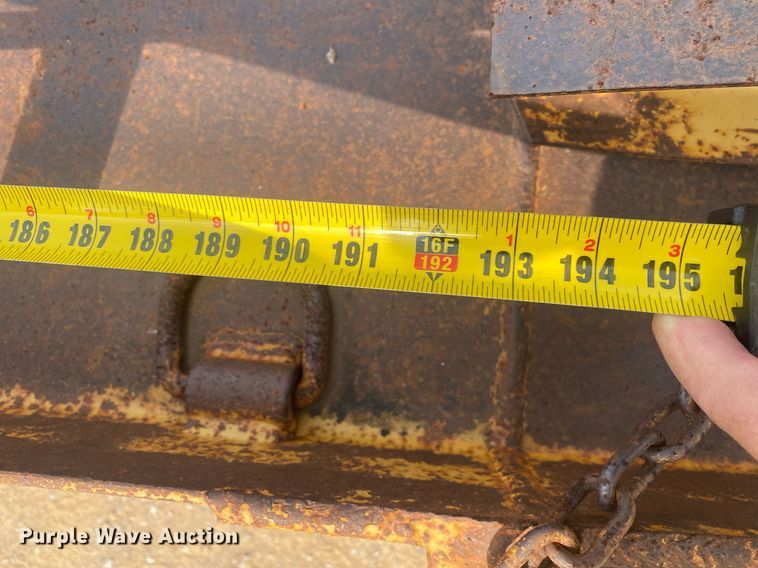 image for item MG9909 2002 Belshe T-18  equipment trailer