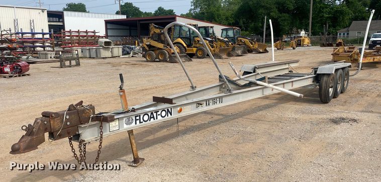 image for item MG9918 1980 Southeastern Fabricators Inc. Float- On  boat trailer