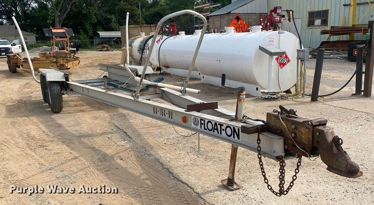 image for item MG9918 1980 Southeastern Fabricators Inc. Float- On  boat trailer