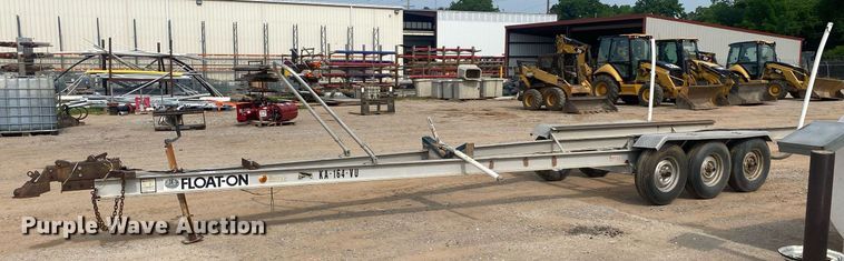 image for item MG9918 1980 Southeastern Fabricators Inc. Float- On  boat trailer