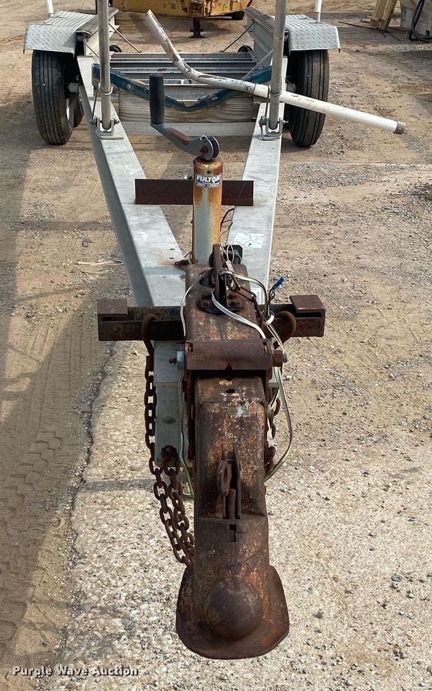 image for item MG9918 1980 Southeastern Fabricators Inc. Float- On  boat trailer