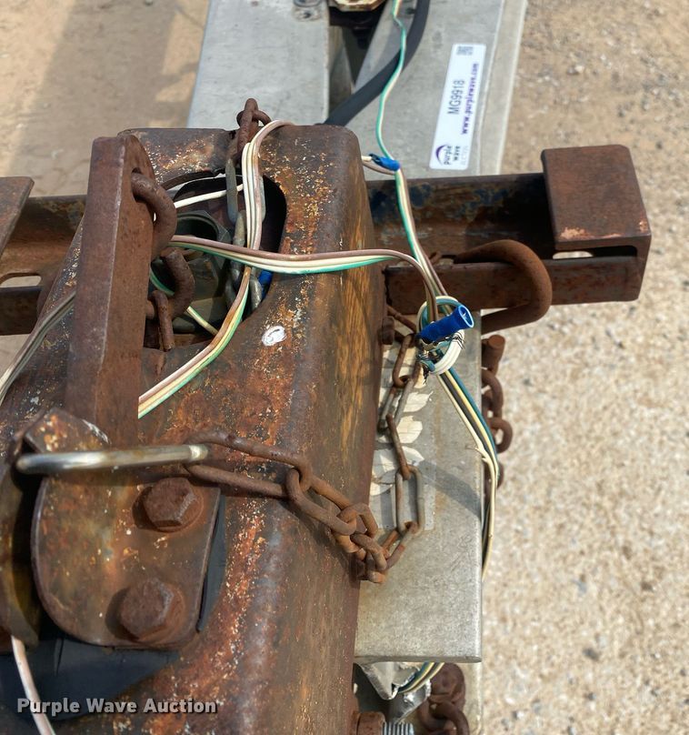 image for item MG9918 1980 Southeastern Fabricators Inc. Float- On  boat trailer