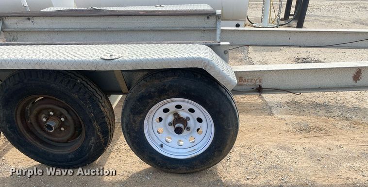 image for item MG9918 1980 Southeastern Fabricators Inc. Float- On  boat trailer