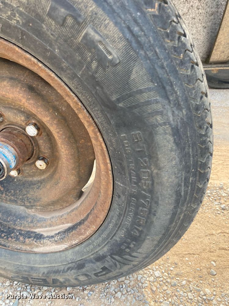 image for item MG9918 1980 Southeastern Fabricators Inc. Float- On  boat trailer