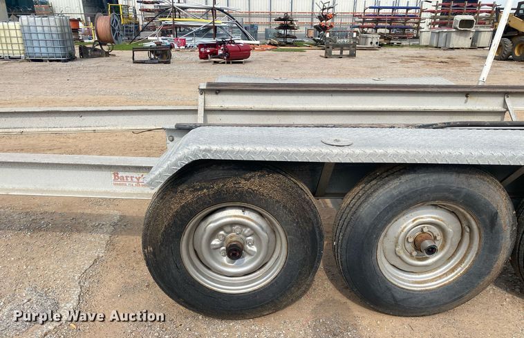 image for item MG9918 1980 Southeastern Fabricators Inc. Float- On  boat trailer