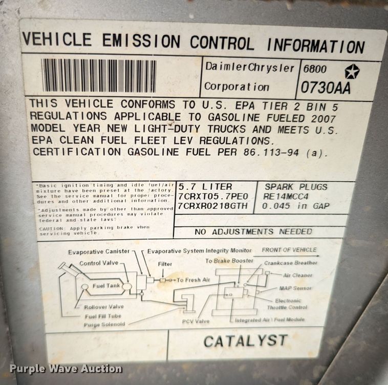 image for item MN9838 2007 Chevrolet Silverado 1500  pickup truck