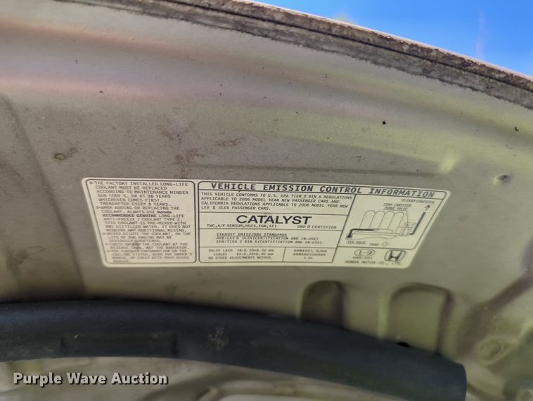 image for item MN9948 2006 Honda Civic