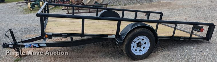 image for item MO9039 2015 Texas Bragg  tilt deck utility trailer