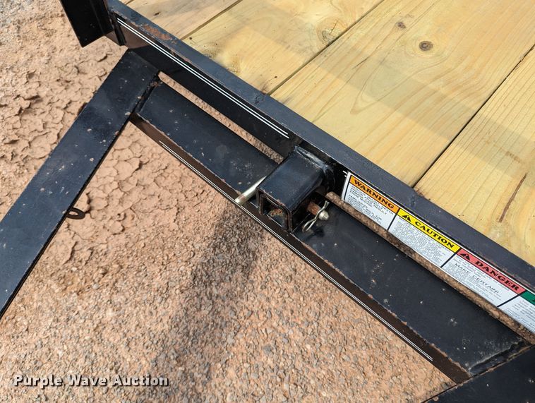 image for item MO9039 2015 Texas Bragg  tilt deck utility trailer