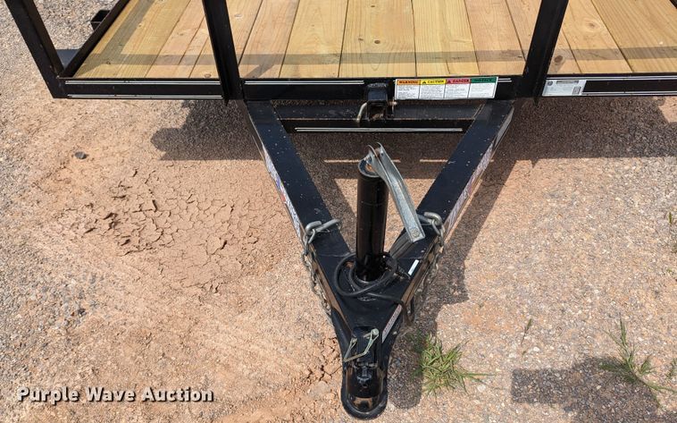 image for item MO9039 2015 Texas Bragg  tilt deck utility trailer