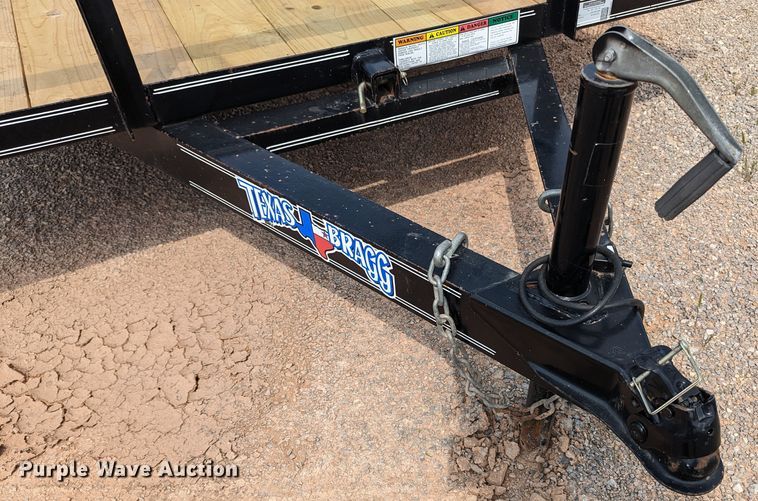image for item MO9039 2015 Texas Bragg  tilt deck utility trailer