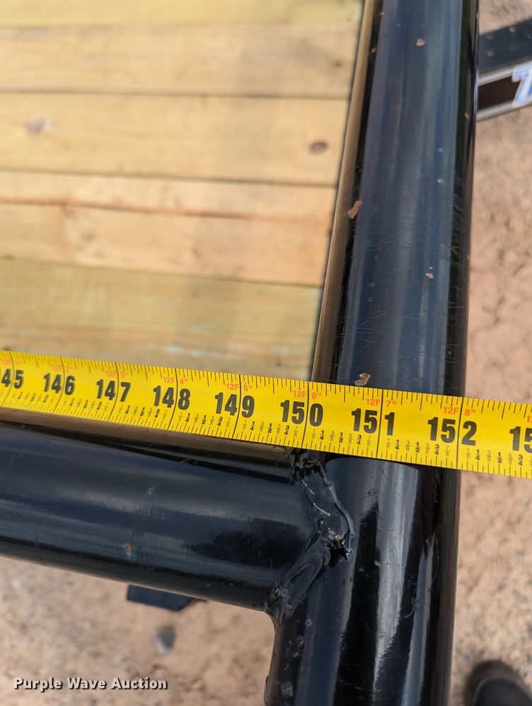 image for item MO9039 2015 Texas Bragg  tilt deck utility trailer