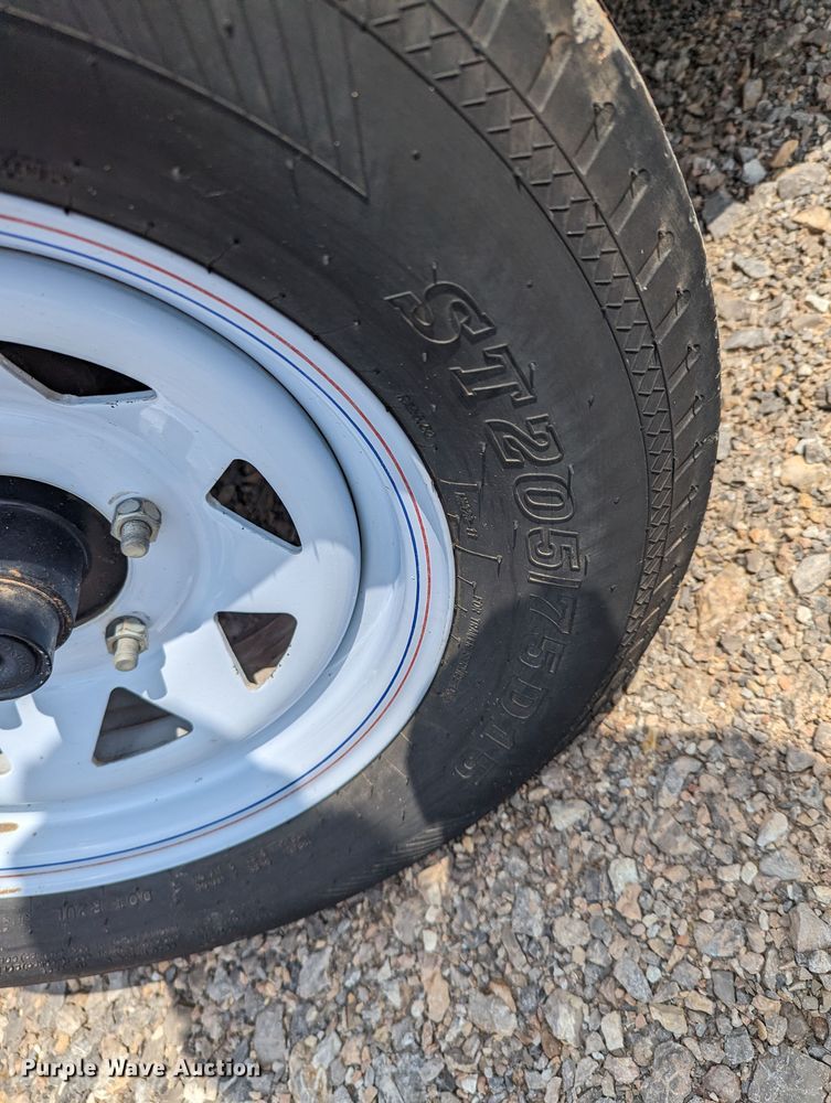 image for item MO9039 2015 Texas Bragg  tilt deck utility trailer