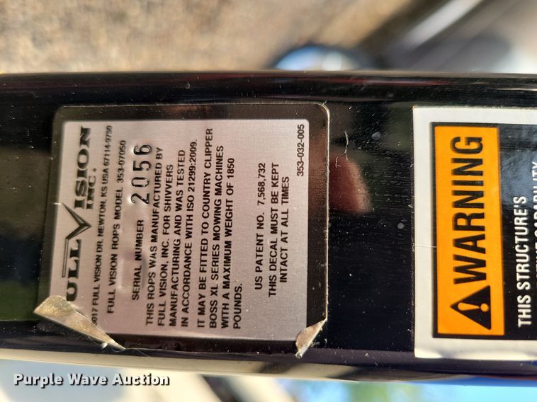 image for item MO9629 2020 Country Clipper Boss XL 1525  ZTR lawn mower