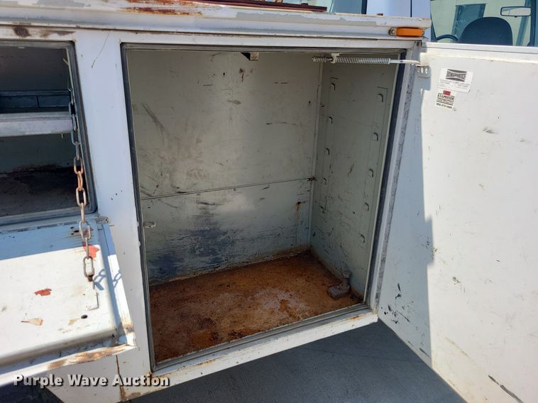 image for item MO9839 1997 Ford F350  utility bed pickup truck