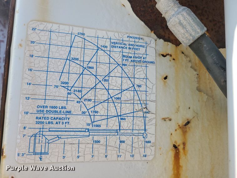 image for item MO9839 1997 Ford F350  utility bed pickup truck