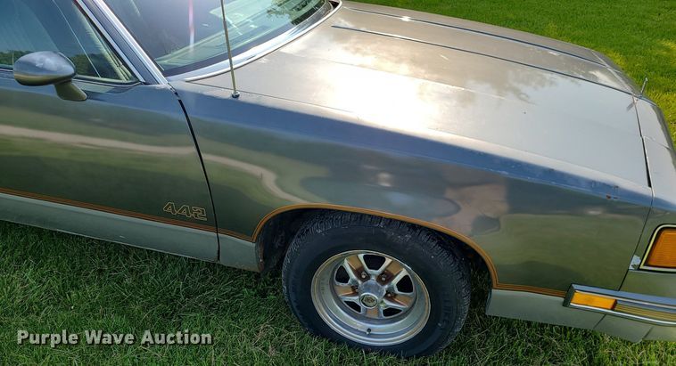 image for item MO9849 1987 Oldsmobile Cutlass Supreme