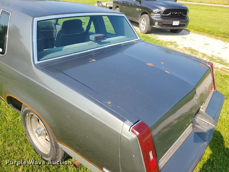 image for item MO9849 1987 Oldsmobile Cutlass Supreme