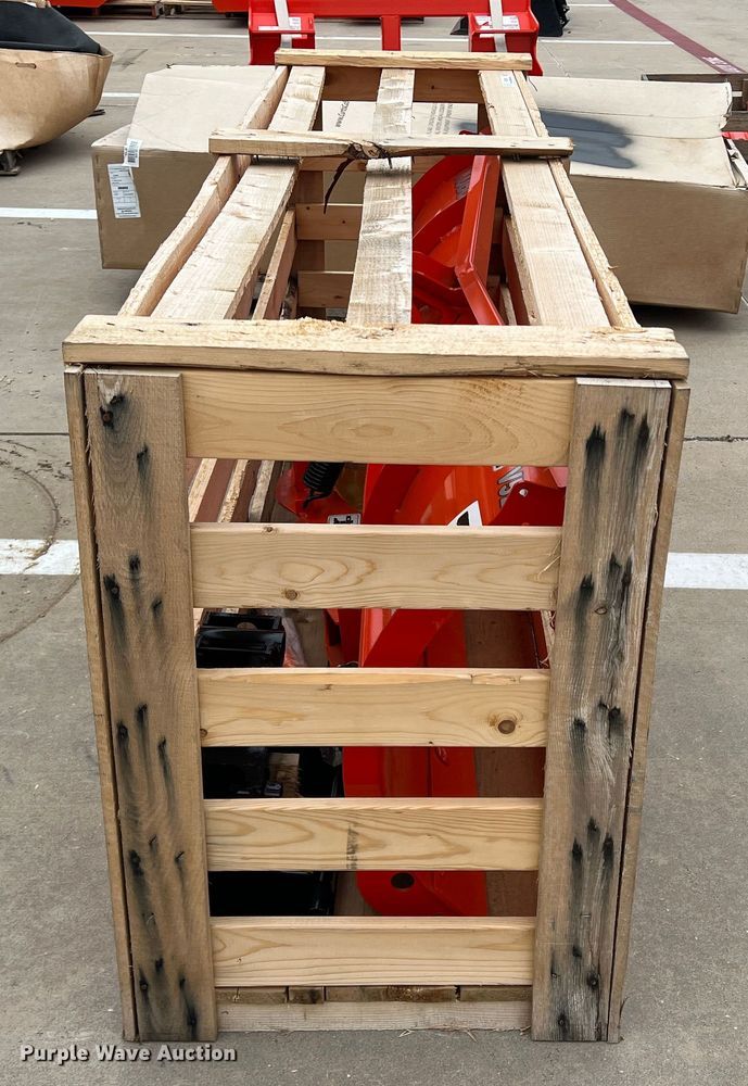 image for item MQ9893 Kubota V5294A  78"W snow plow