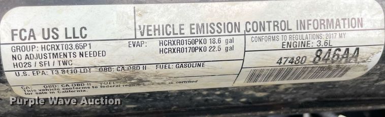 image for item MR9082 2017 Jeep Wrangler Unlimited Sport  SUV