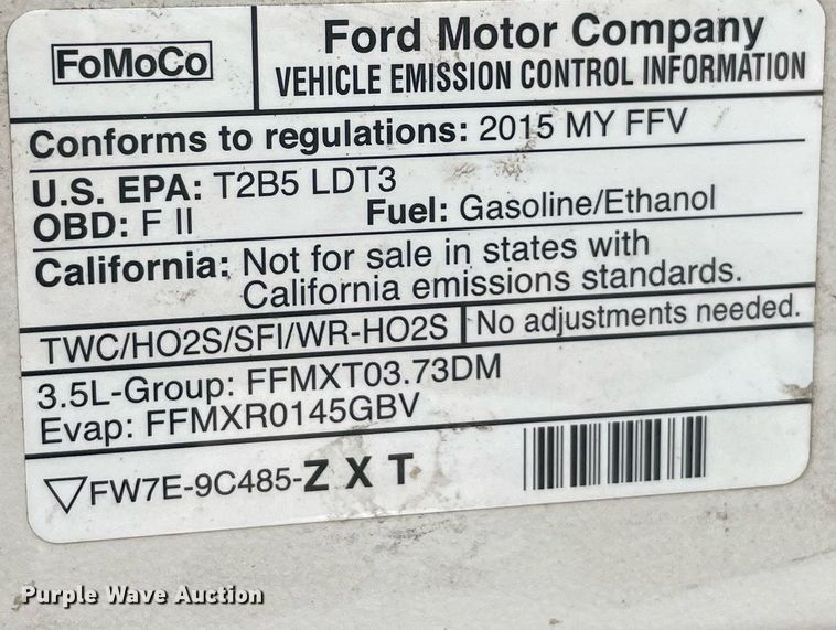 image for item MR9086 2015 Ford Explorer Limited  SUV