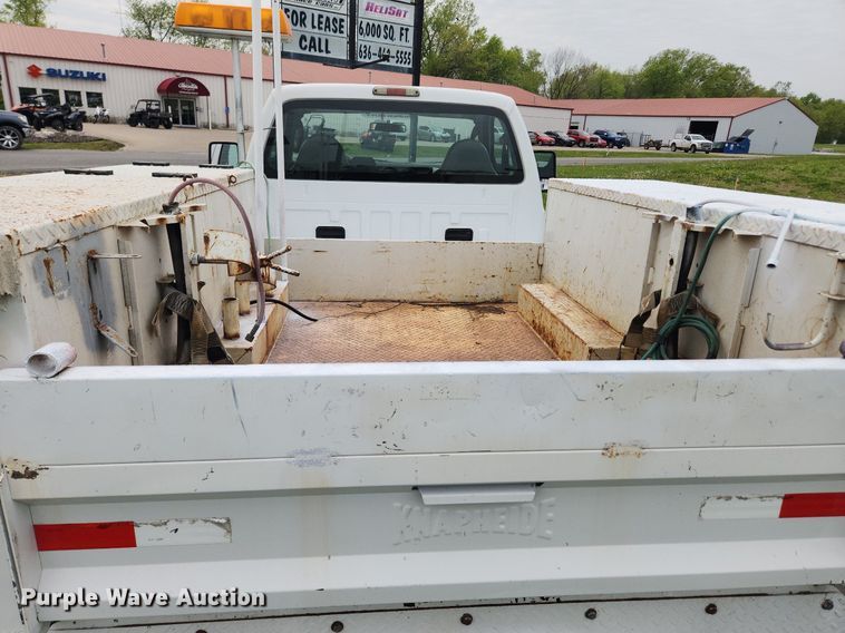 image for item MW9744 2009 Ford F350 Super Duty  utility bed pickup truck