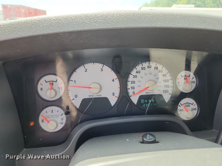 image for item MW9766 2008 Dodge Ram 3500HD  Mega Cab pickup truck