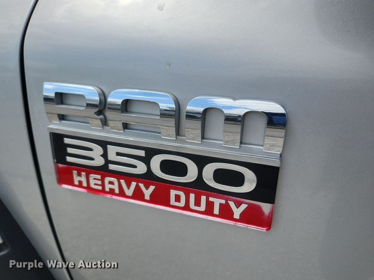 image for item MW9766 2008 Dodge Ram 3500HD  Mega Cab pickup truck